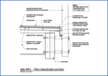 Tiles Balustrade Junction